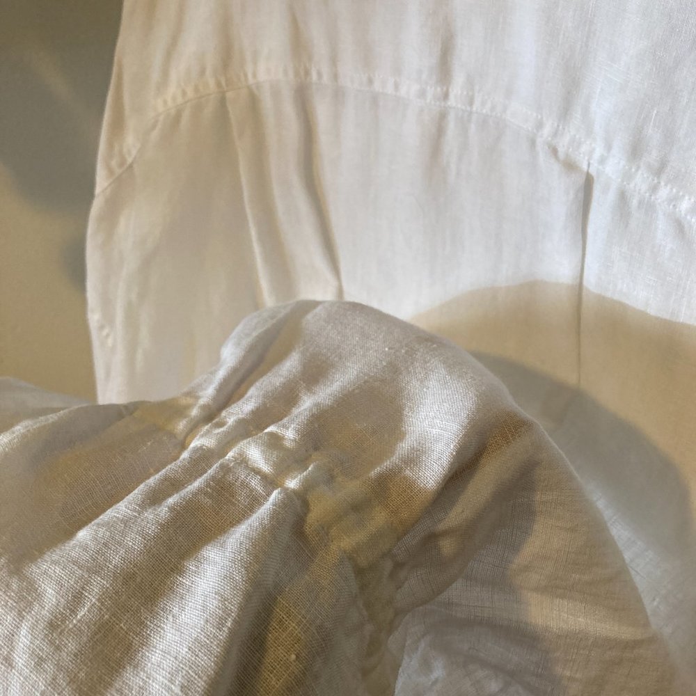 SOLD (xchange )100% LINEN JACKET - Picture 5 of 16